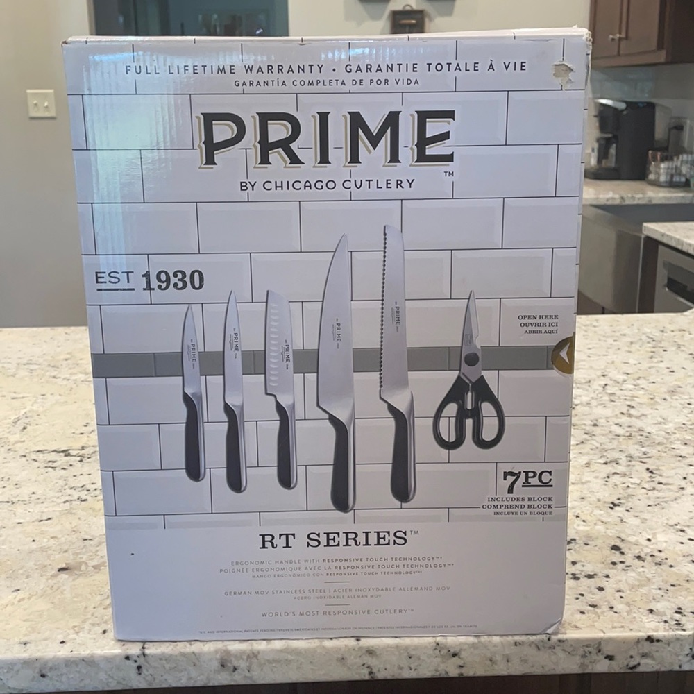 Prime by Chicago cutlery 7 piece knife set
